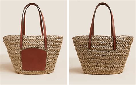 dupe loewe basket bag|marks and spencer basket bag.